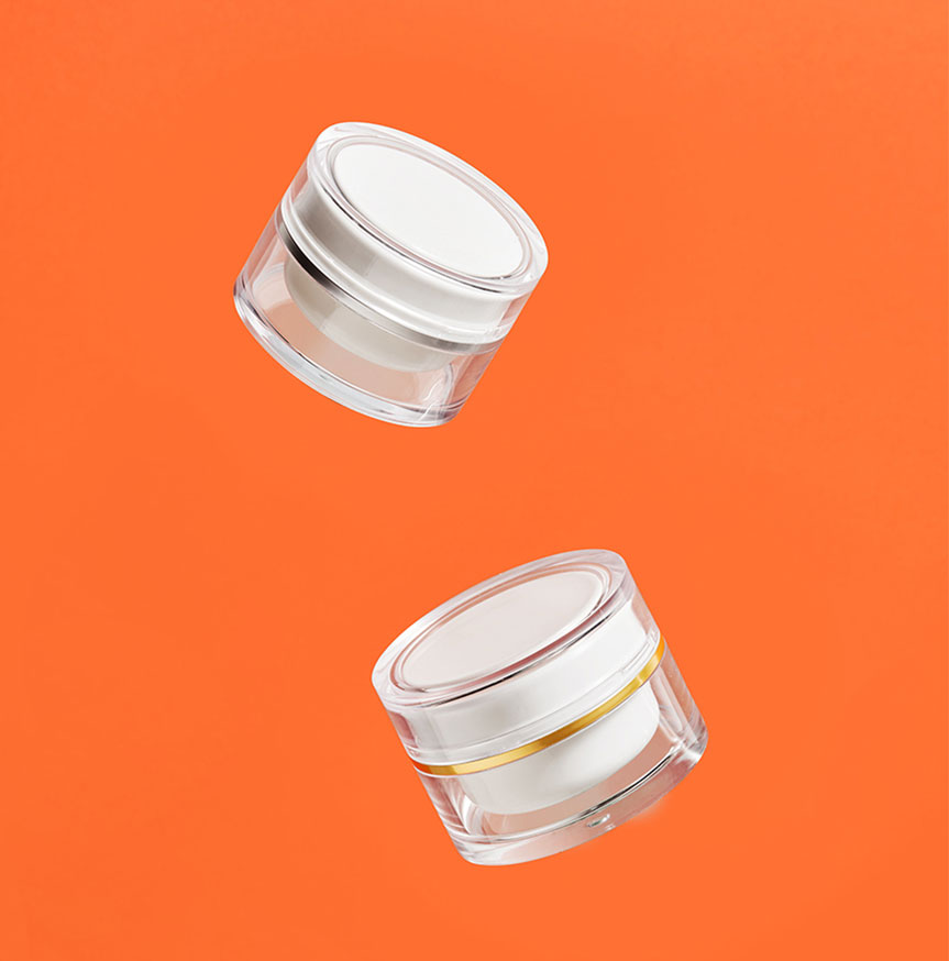 refillable cosmetic jars